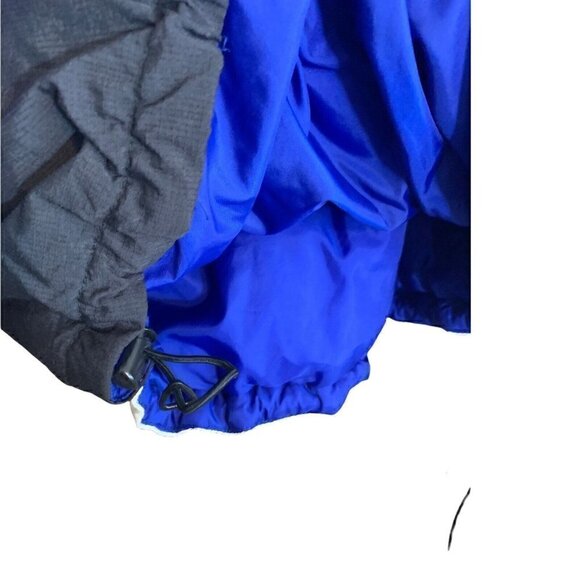 Columbia Blue Back White Puffer Insulated Coat Jacket Size L Large Nylon… - Picture 2 of 9